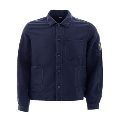 CP Company Blå bomullsdenim