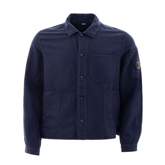 CP Company Blå bomullsdenim
