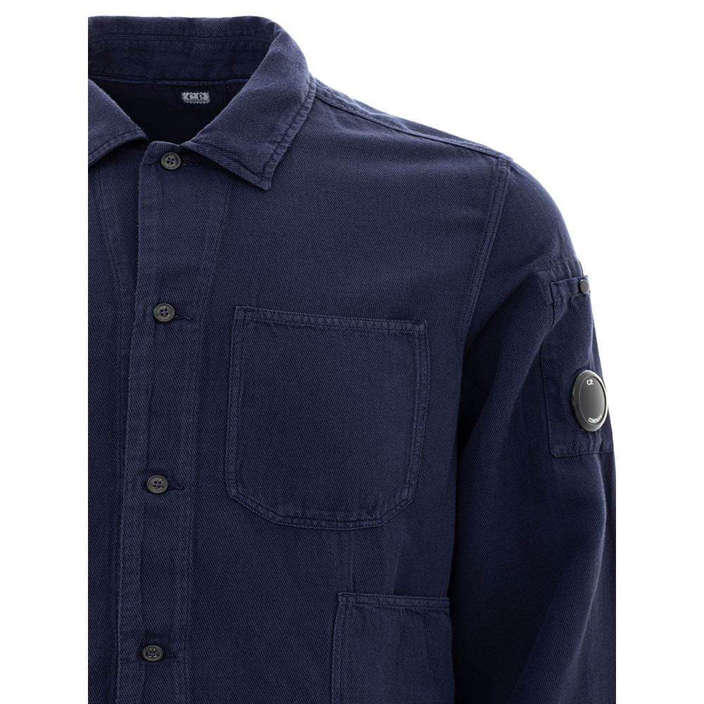 CP Company Blå bomullsdenim