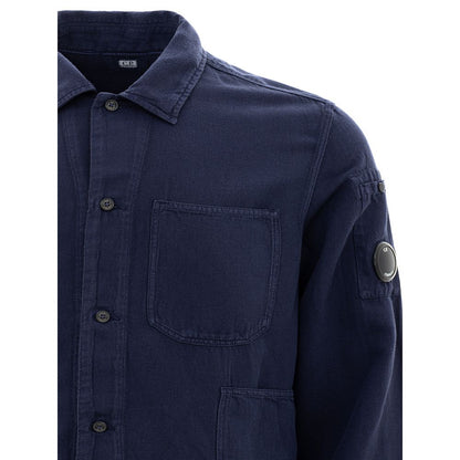 CP Company Blå bomullsdenim