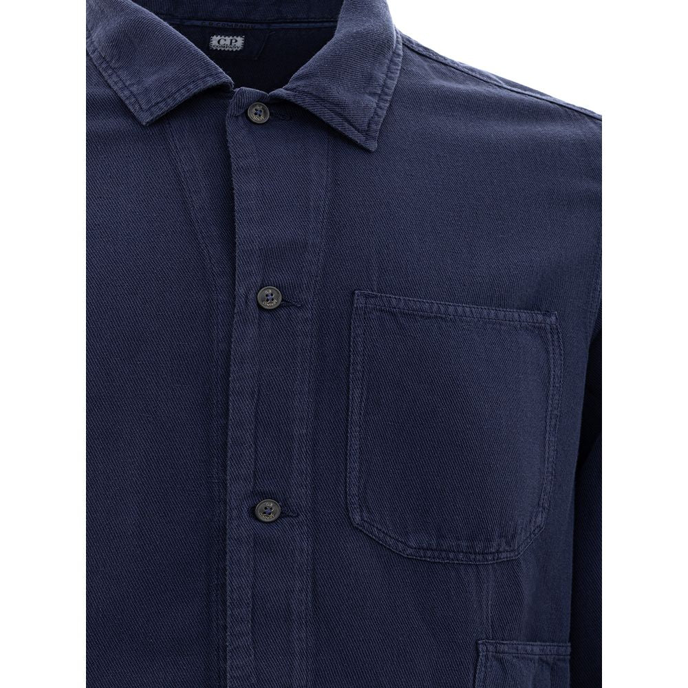 CP Company Blå bomullsdenim