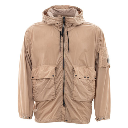CP Company Elevated Urban Style Beige Polyamidjakke