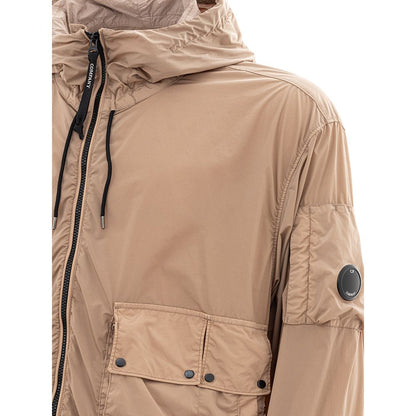 CP Company Elevated Urban Style Beige Polyamidjakke