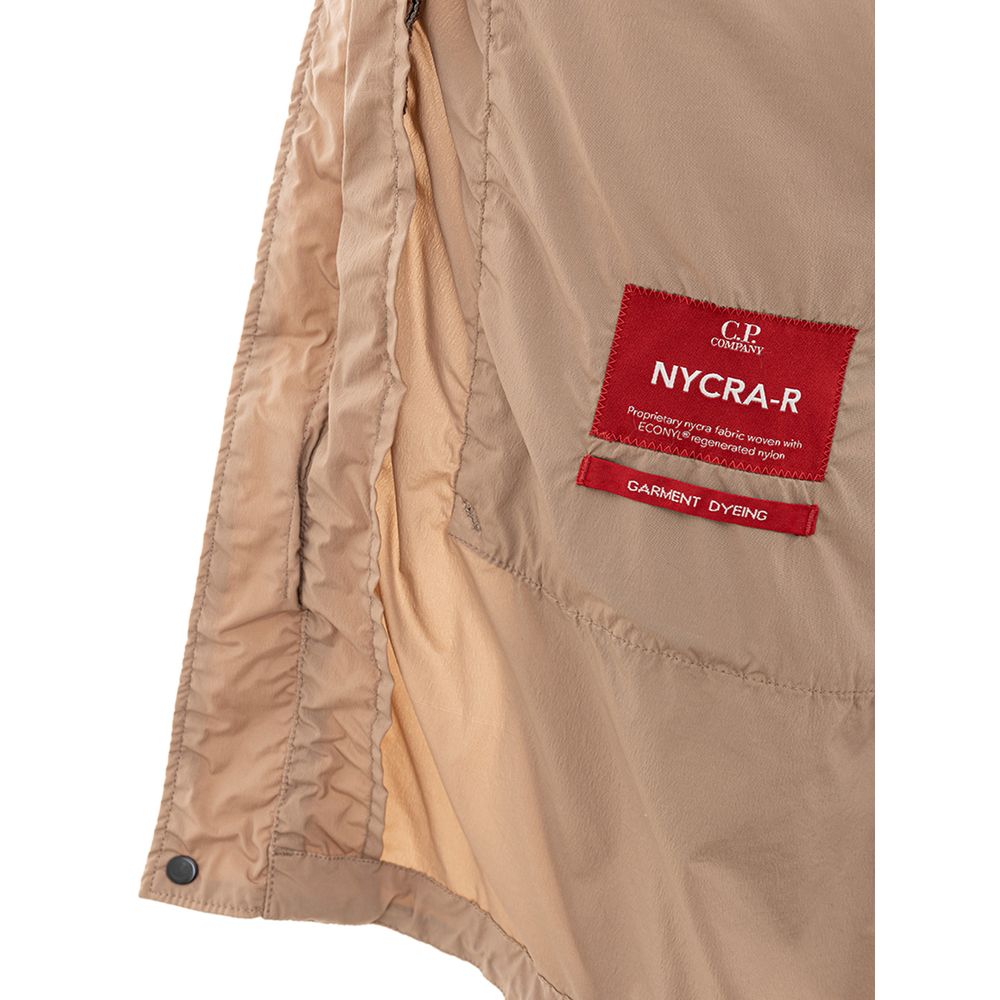 CP Company Elevated Urban Style Beige Polyamidjakke
