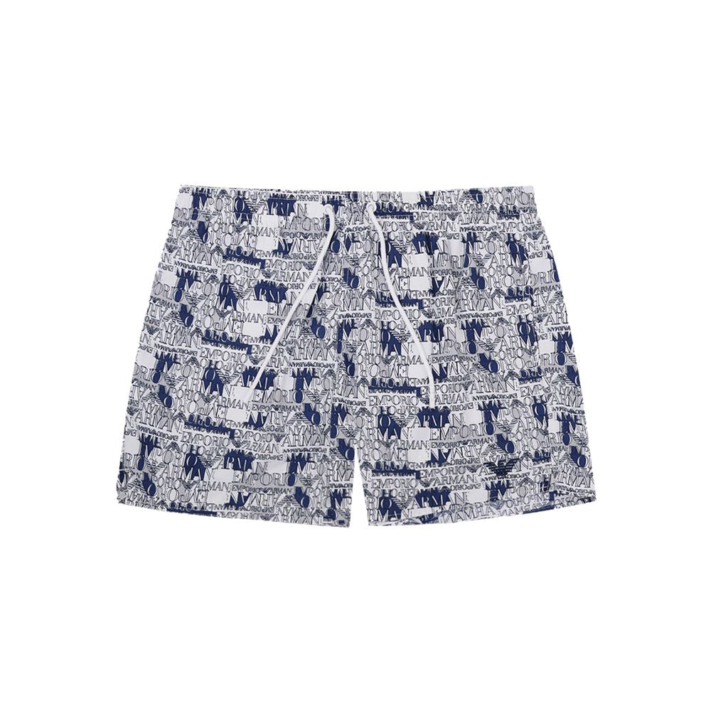 Eleganta vita badshorts i polyester