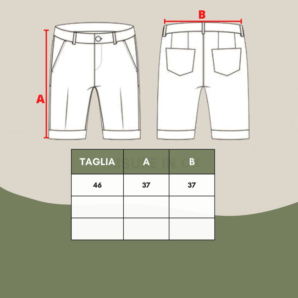 Eleganta vita badshorts i polyester