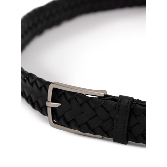 Bottega Veneta svart läderbälte