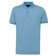 Dunhill Blue Cotton Polo Shirt