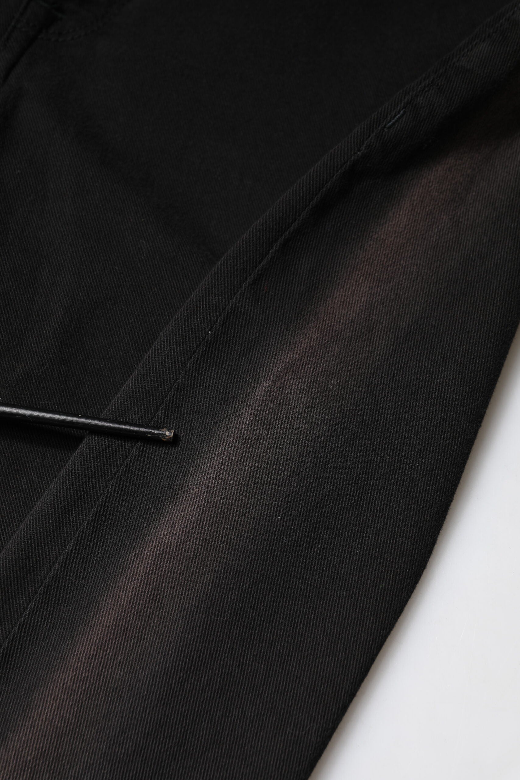 Svarta skinny jeans med medelhög midja i bomull