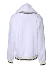 Dolce & Gabbana White #DGFamily Hooded Sweatshirt Sweater