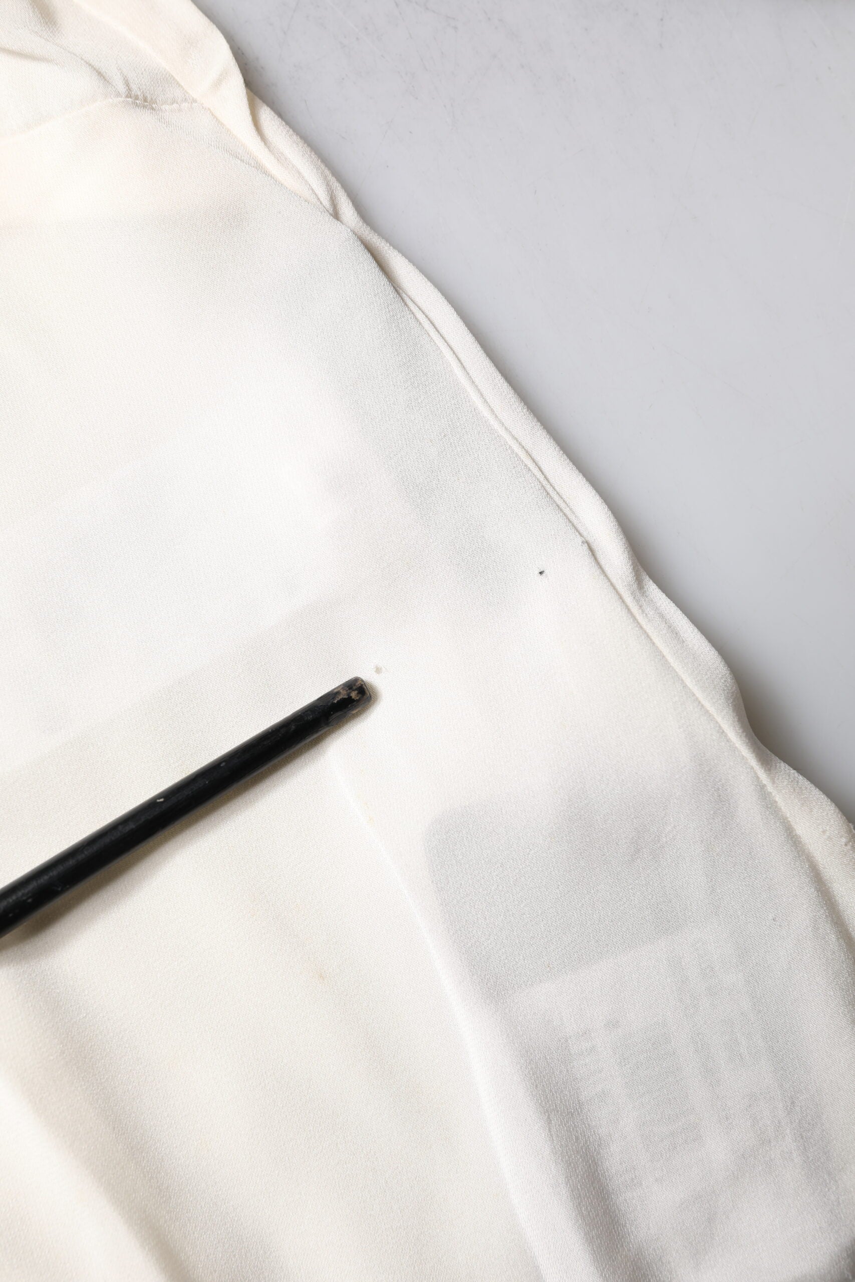 Dolce & Gabbana Cream Floral Lace Long Sleeves Blouse Top