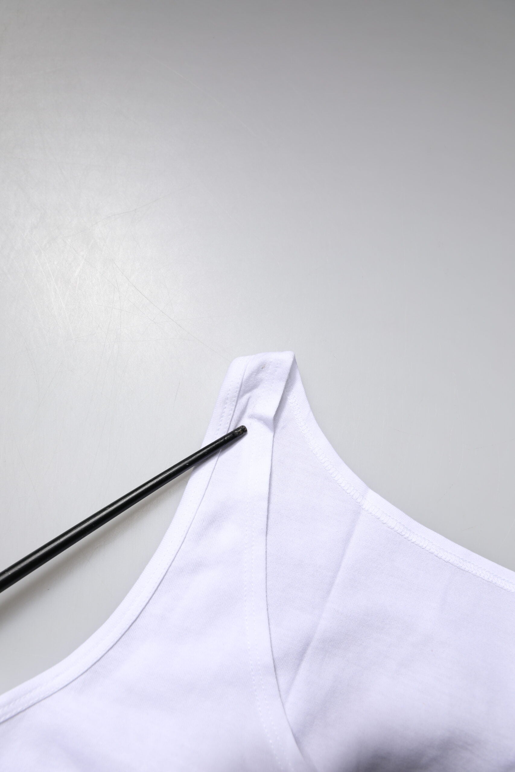 Dolce & Gabbana White Cotton Sleeveless Round Neck Tank Top