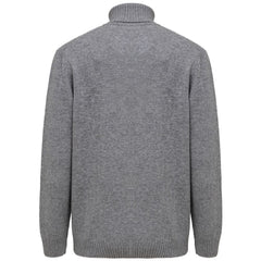 Cruciani Gray Cashmere Turtleneck