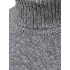 Cruciani Gray Cashmere Turtleneck