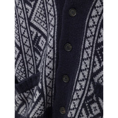 Cruciani Bicolor Cashmere Cardigan