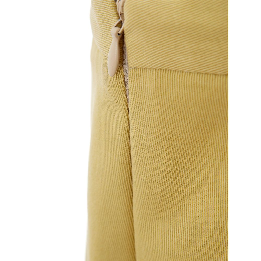 Gyllene Elegance Bomullsbyxor