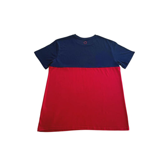 Trussardi Beachwear rød bomulls-T-skjorte for menn