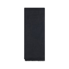 Brunello Cucinelli Black Cashmere Scarf