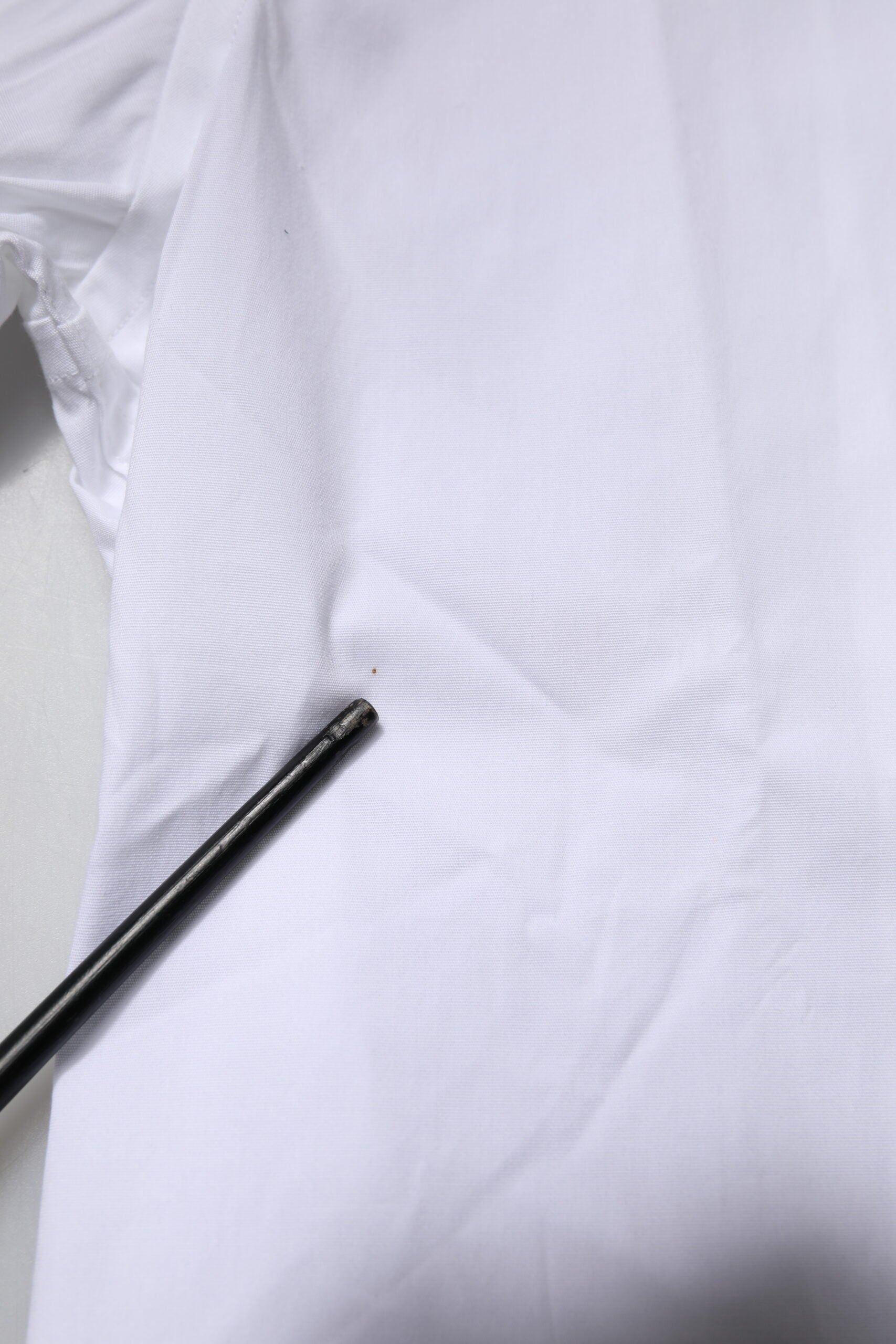 Dolce & Gabbana White Cotton Stretch GOLD Dress Formal Shirt