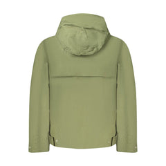 K-WAY Green Cotton Men Jacket