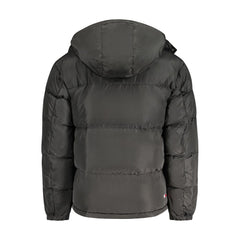 Tommy Hilfiger Black Recycled Polyester Men Jacket