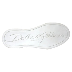 Dolce & Gabbana Multicolor Patchwork Low Top Sneakers Shoes