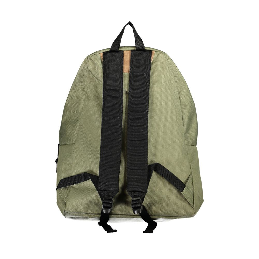 Miljömedveten grön ryggsäck med elegant design