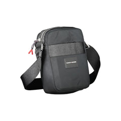 Tommy Hilfiger Black Polyester Men's Shoulder Bag