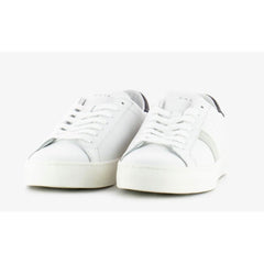 D.A.T.E White Leather Sneaker