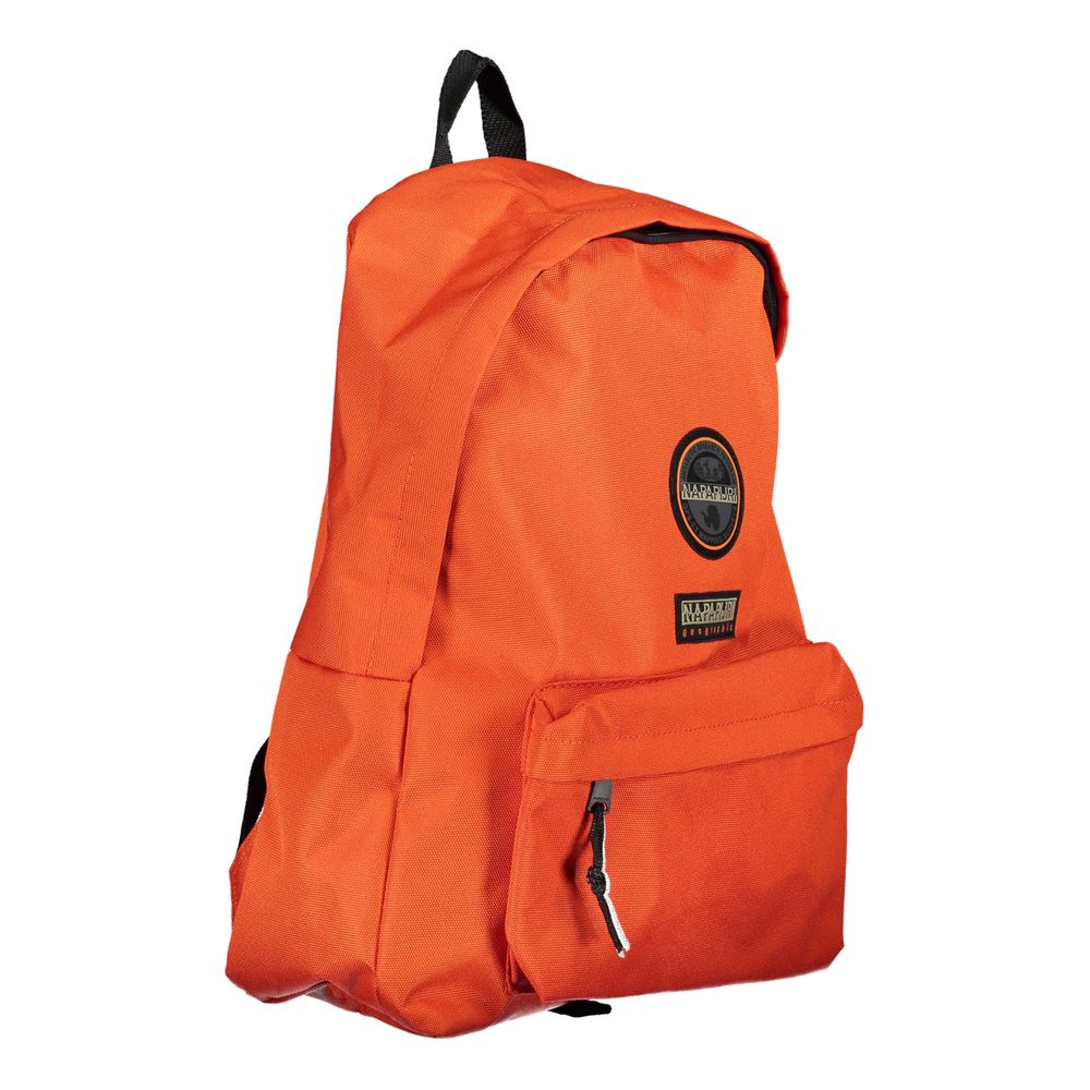 Eko-chic orange ryggsäck för den moderna utforskaren
