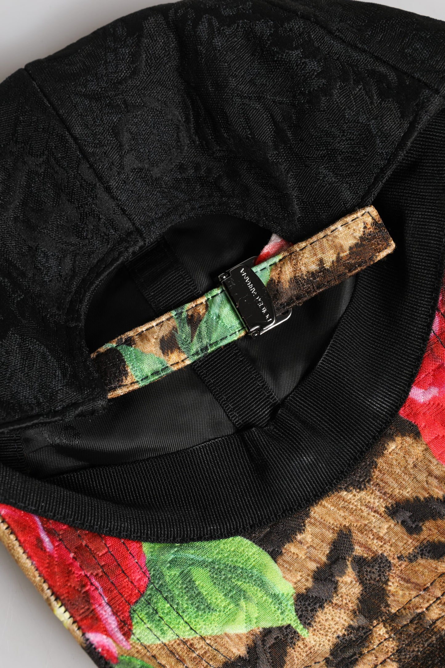 Dolce &amp; Gabbana Flerfarget DG Logo Patch 6 Panels Baseball Cap