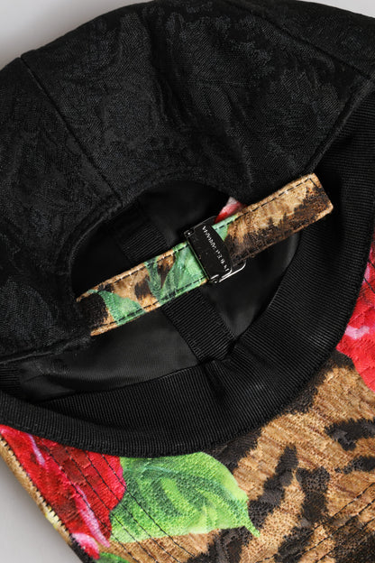 Dolce &amp; Gabbana Flerfarget DG Logo Patch 6 Panels Baseball Cap