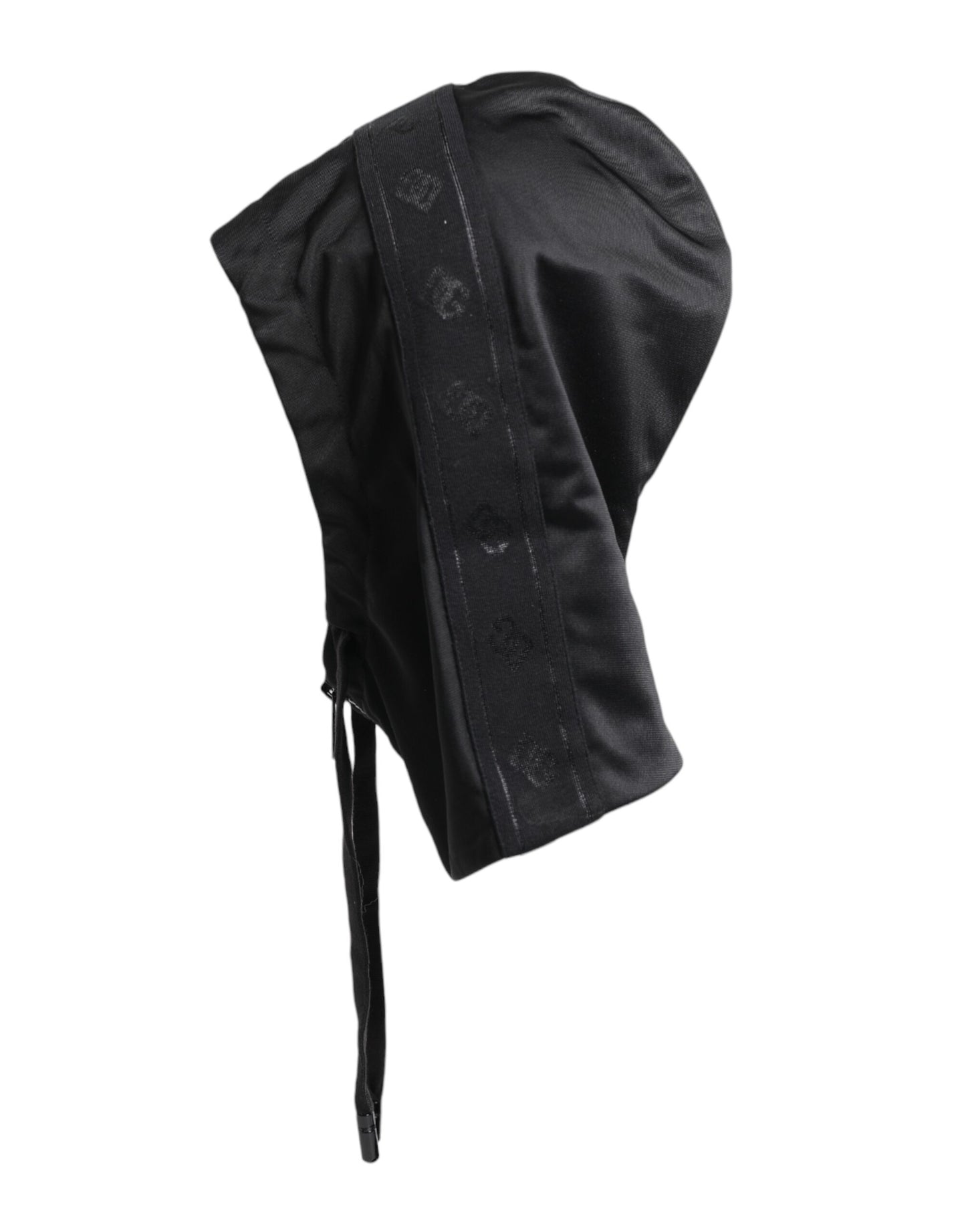 Dolce &amp; Gabbana Svart Polyester Helhodeomslagshatt