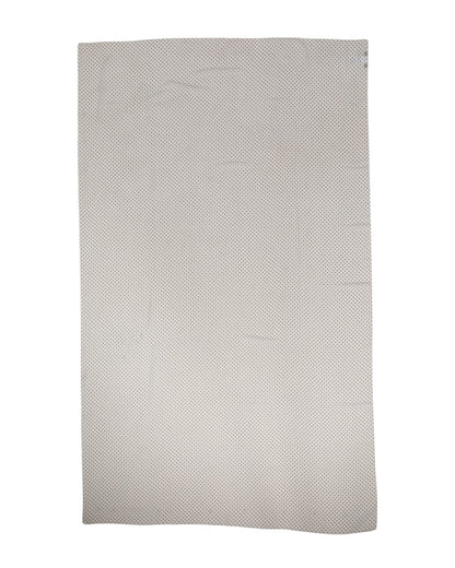 Dolce &amp; Gabbana Hvitt Polkadot Polyester Wrap Sjal Skjerf