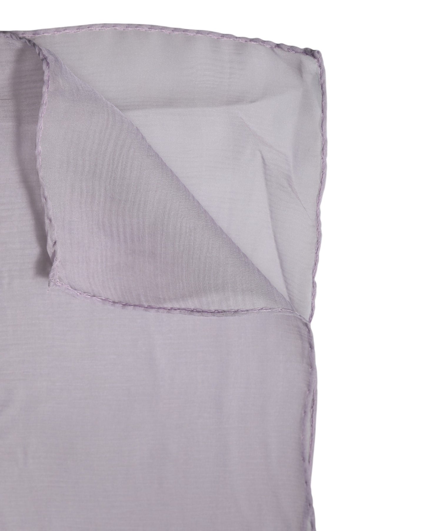 Dolce &amp; Gabbana Lilla Silke Rektangulært Omslagssjalskjerf