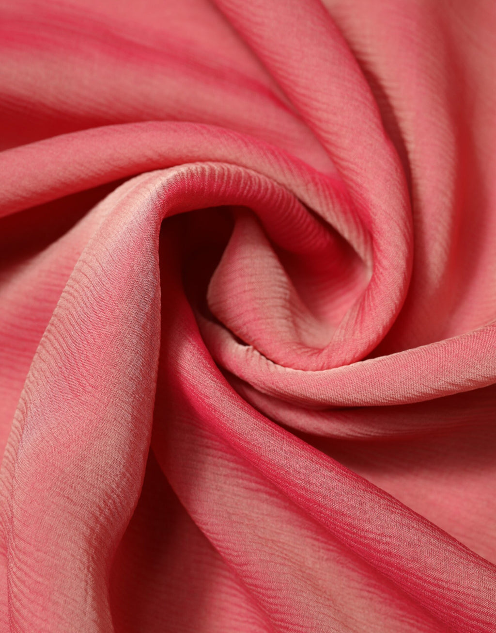 Rosa sidenrektangelhalsduk för kvinnor