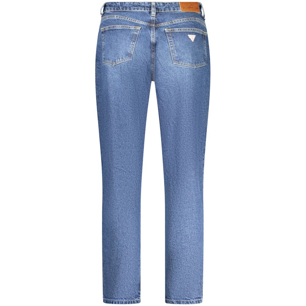 Blå bomullsjeans och byxor