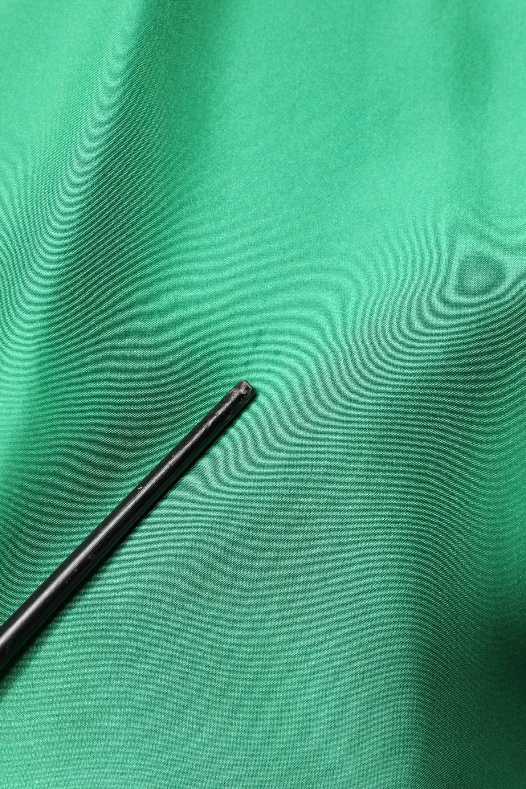 Dolce & Gabbana Green Silk Satin Long Sleeves Casual Shirt