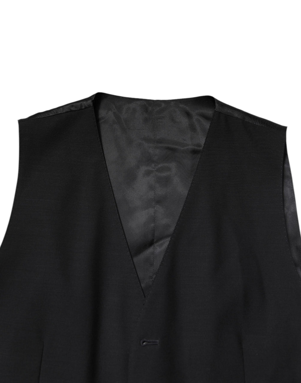 Svart enkeltspent formelt 3-delt dress