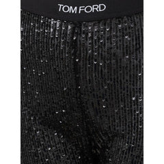 Tom Ford Black Polyester Joggers (Workout Pants)