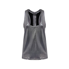 Tom Ford Gray Viscose Tank Tops