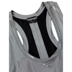 Tom Ford Gray Viscose Tank Tops