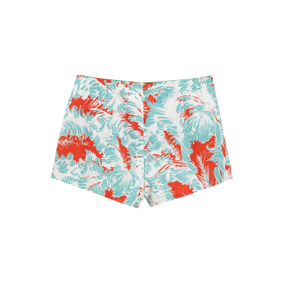 Vita badshorts i polyamid