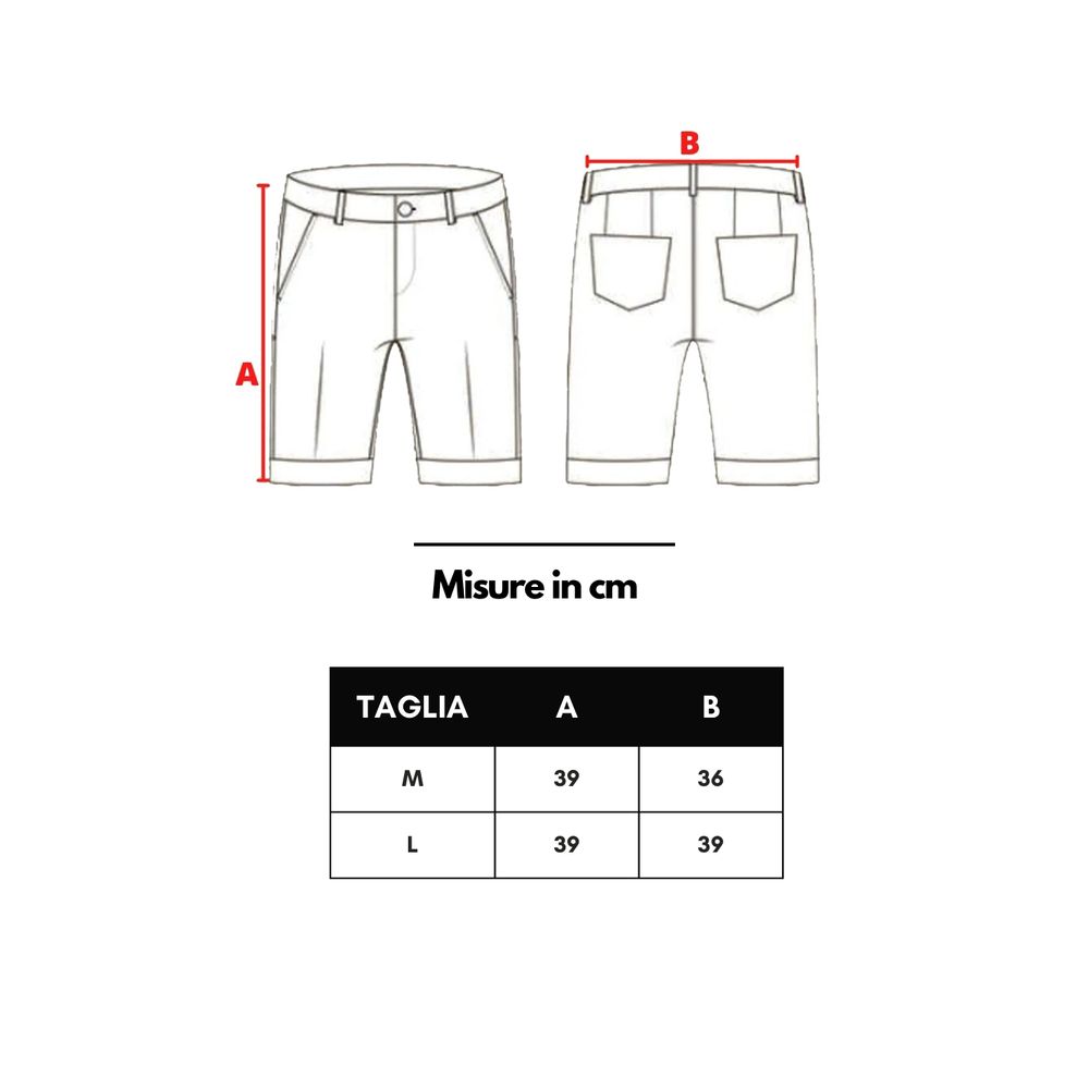 Röda badshorts i polyester