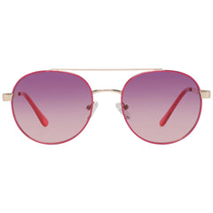 Guess Pink Metal Sunglasses