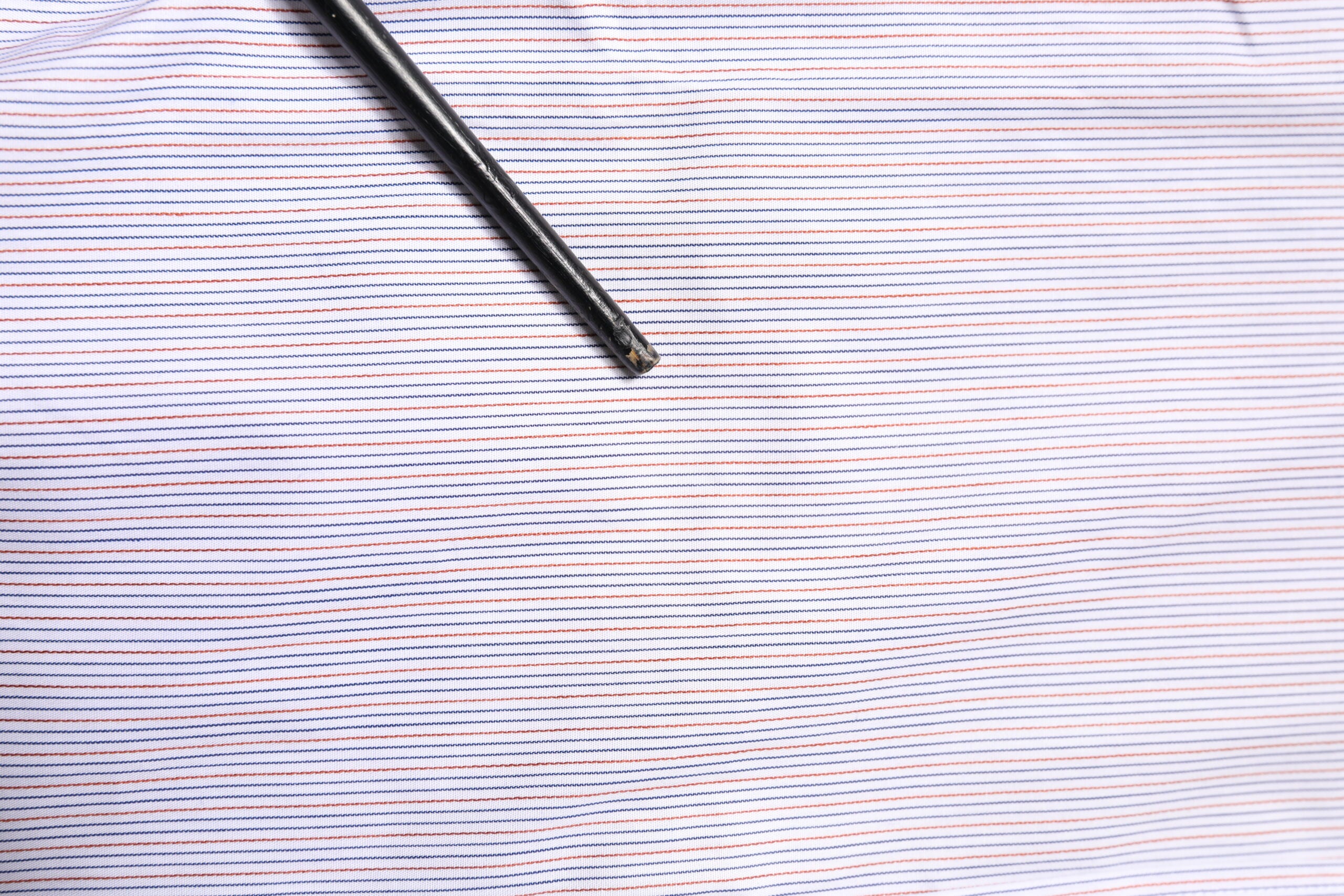 Dolce & Gabbana White Striped Cotton GOLD Long Sleeves Shirt