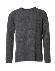 Dolce & Gabbana Gray Wool Knitted Round Neck Pullover Sweater