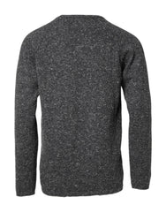 Dolce & Gabbana Gray Wool Knitted Round Neck Pullover Sweater