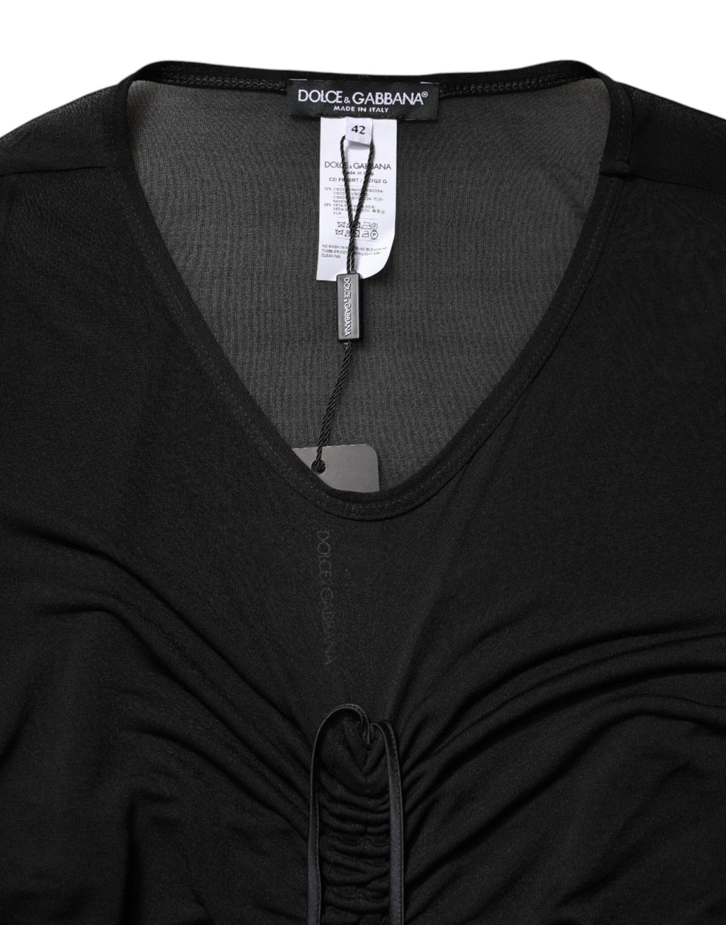 Svart klänning med meshdetaljer och bodycon-detaljer