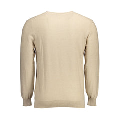 Gant Beige Cotton Men Sweater